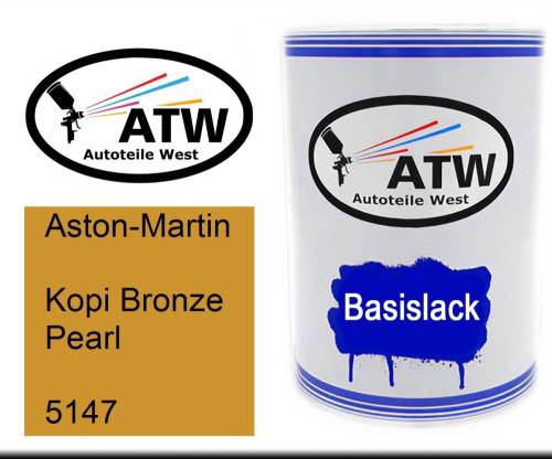 Aston-Martin, Kopi Bronze Pearl, 5147: 500ml Lackdose, von ATW Autoteile West.